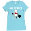 mr dexter Ladies Fitted T-Shirt