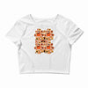 pumpkin pattern Crop Top