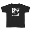 silver edition train insaiyan dragonball z insane bodybuilding goku Toddler T-shirt