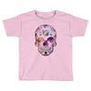 Colorful Skull Toddler T-shirt
