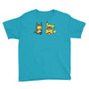 totoro &amp; pikachu onesie Youth Tee