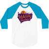 happy halloween 2 3/4 Sleeve Shirt
