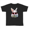 Easter Bunny Face Too Hip To Hop Toddler T-shirt