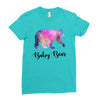 Baby Bear Ladies Fitted T-Shirt