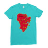 isla nublar Ladies Fitted T-Shirt