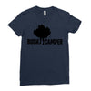 bush camper Ladies Fitted T-Shirt