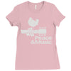 peace and music Ladies Fitted T-Shirt