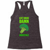 Eat Your Damn Broccoli Racerback Tank