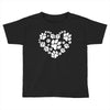 cat love paw Toddler T-shirt