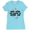 the dice are trying to kill me Ladies Fitted T-Shirt
