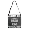 Super January Girl Adjustable Strap Totes
