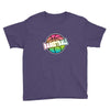 neon basketball Youth Tee