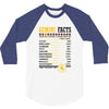 Gemini Facts Servings Per Container 3/4 Sleeve Shirt
