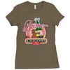 funny rude  beaver liquors, ideal gift or birthday present. Ladies Fitted T-Shirt