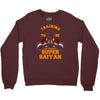 training to be the strongest super saiyan Crewneck Sweatshirt