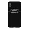 boobs heavy iPhoneX Case