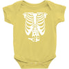 beer belly xray skeleton funny Baby Onesie