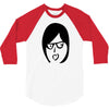 crazy girl 3/4 Sleeve Shirt