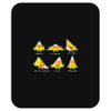 candy corn are triangles Mousepad