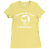 you got no fans Ladies Fitted T-Shirt