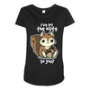 nuts Maternity Scoop Neck T-shirt