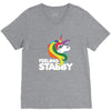 feeling stabby V-Neck Tee