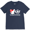 my cat is my valentine (2) V-Neck Tee