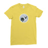 Moon Night Ladies Fitted T-Shirt