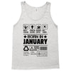 Born In January Tank Top