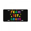 team 1st grade License Plate