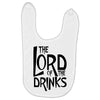 lord of the drinks Baby Bibs