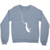 bungeejumping bungeespringen fun sport hobby freizeit extremsport Crewneck Sweatshirt