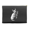 cat stripes Accessory Pouches