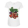 vegan for life Maternity Scoop Neck T-shirt