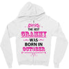 The Best Grammy Was Born In October Zipper Hoodie