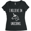 i believe in unicorns 2 Women's Triblend Scoop T-shirt