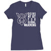 v8 global warming funny environment top gear clarkson cars rev Ladies Fitted T-Shirt