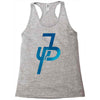 jake paul blue Racerback Tank
