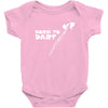 born to dart pfeil arrow bullseye triple double 180 club profi Baby Onesie