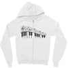 Piano Zipper Hoodie