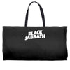 black sabbath metal rock baseball jersey Weekender Totes
