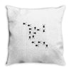 crepy crawly spiders Throw Pillow