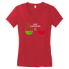 funny science shirt nerd Women's V-Neck T-Shirt