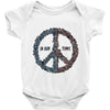 peace in our time vectorized Baby Onesie