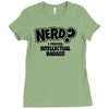 nerd Ladies Fitted T-Shirt