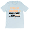 Uterine Cancer Awareness I Wear Peach For Some Special To Me T-Shirt
