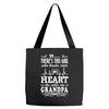 There's This Girl Who Kinda Stole My Heart Grandpa Tote Bags