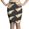 Pizza Slice Pencil Skirts