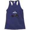indian motorcycles retro Racerback Tank