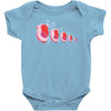 kirby nesting dolls Baby Bodysuit